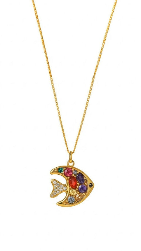 Marella Tropical Fish Necklace