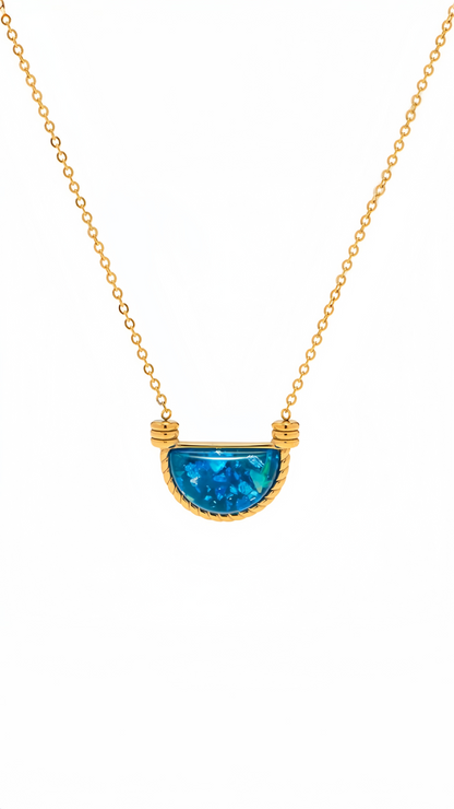 “Moonlake” Pendant Necklace