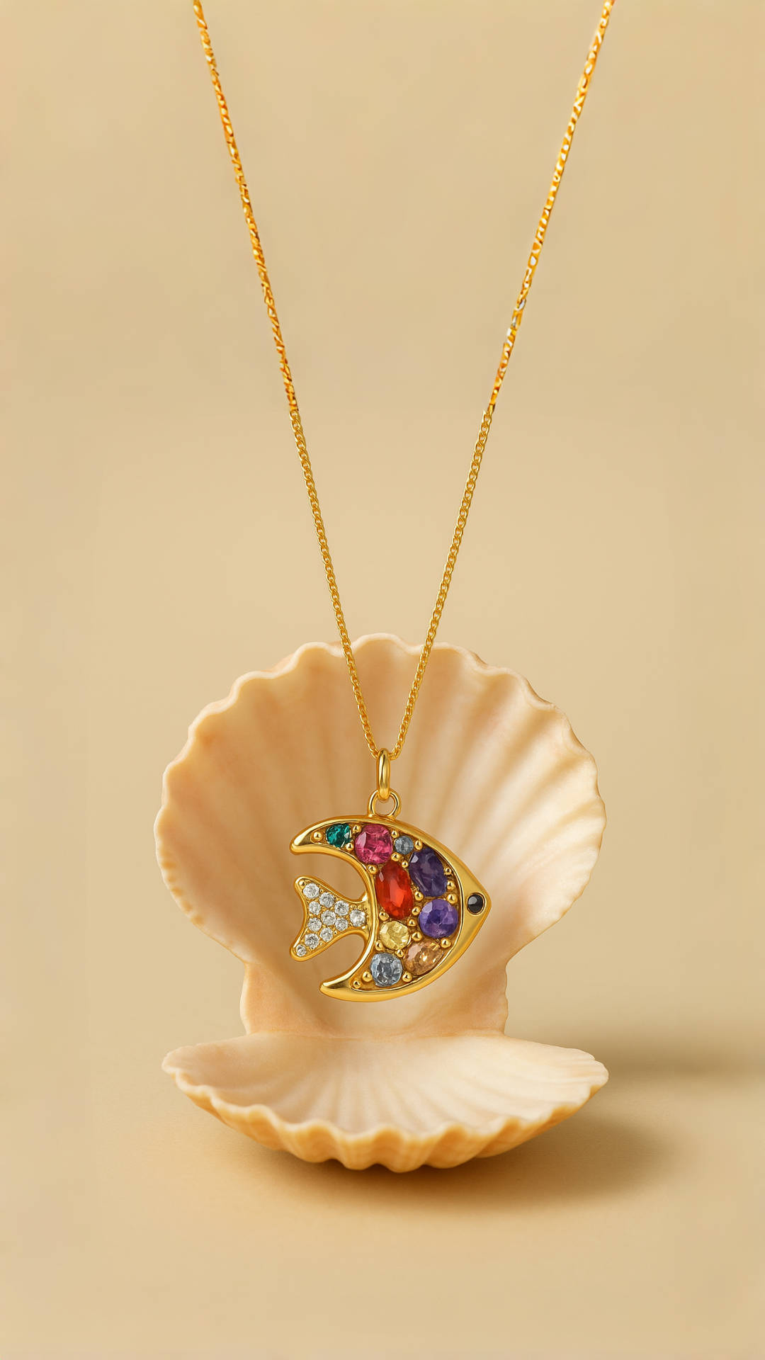 Marella Tropical Fish Necklace